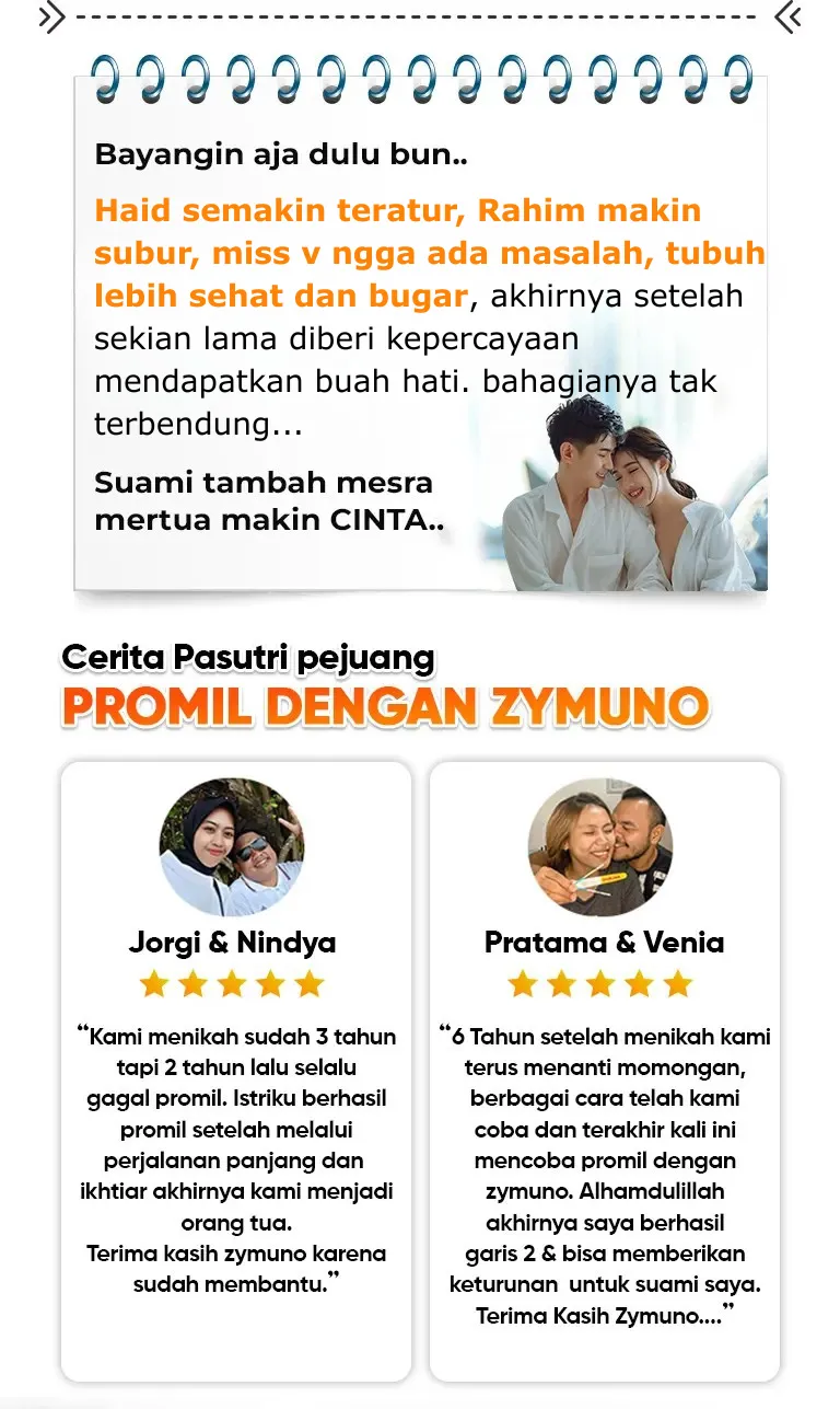 haid semakin teratur, Rahim makin subur, miss v ngga ada masalah, tubuh lebih sehat dan bugar, akhirnya setelah sekian lama diberi kepercayaan mendapatkan buah hati. bahagianya tak terbendung..._11zon